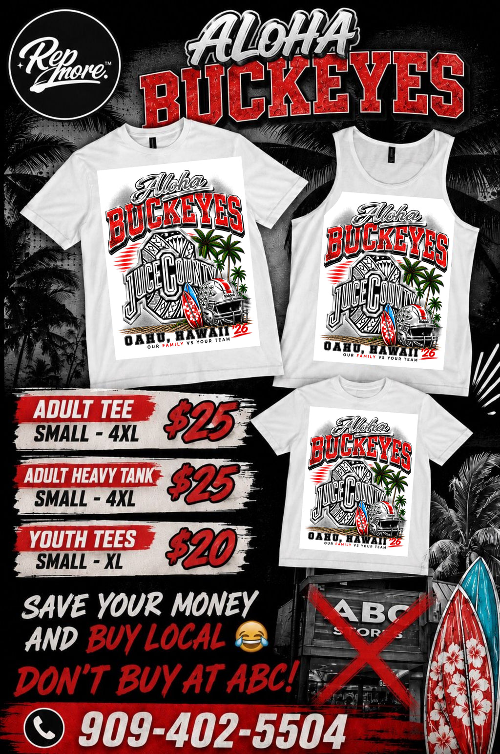 OC Buckeyes - Pier 20 Tank top (YOUTH