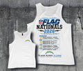 NFL Flag Conquer Chargers - Conquer Chargers Adult Tank Top