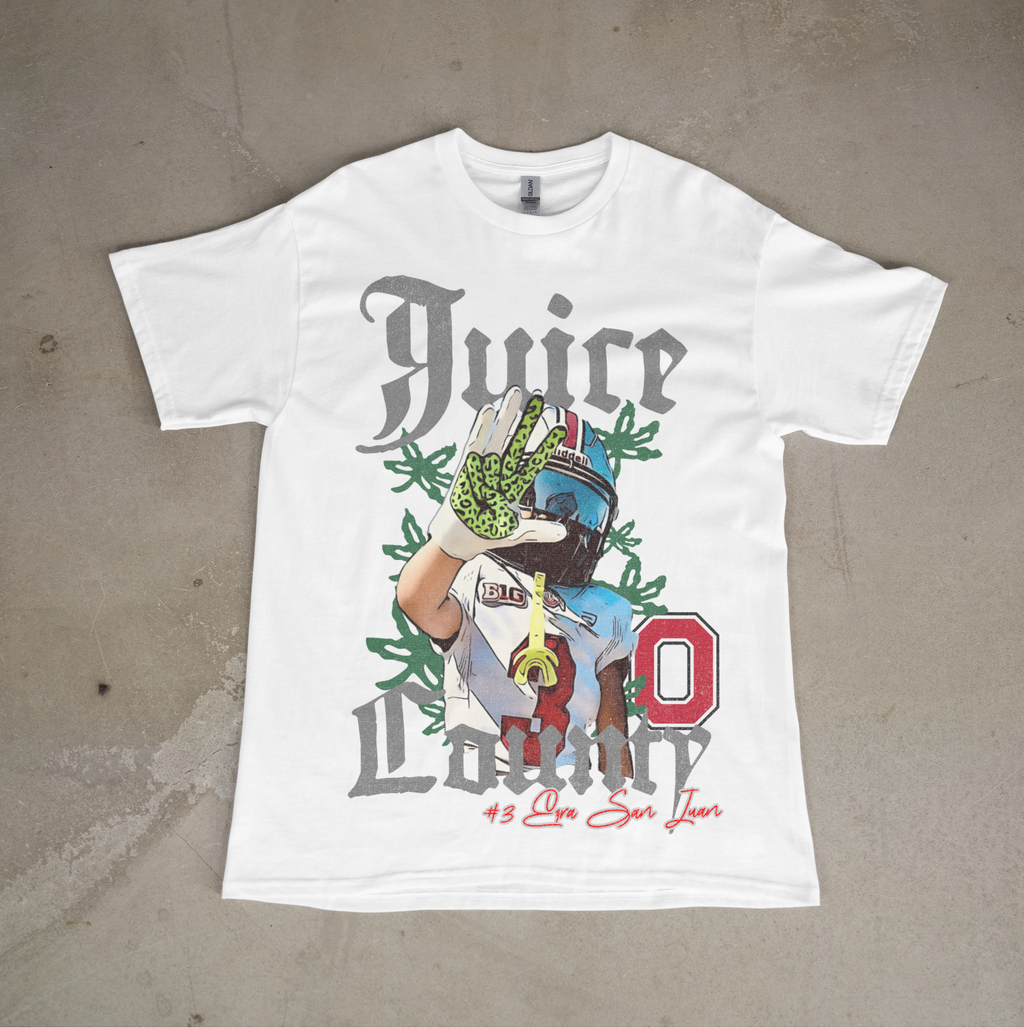 Custom Old English - Oversized Graphic Print
